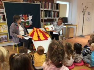 Lecture de recette, école dehors et bibliothèque