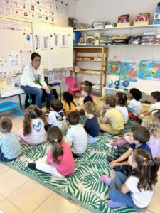Atelier créatif en maternelle