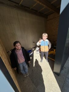 Nouveau garage pour les vélos